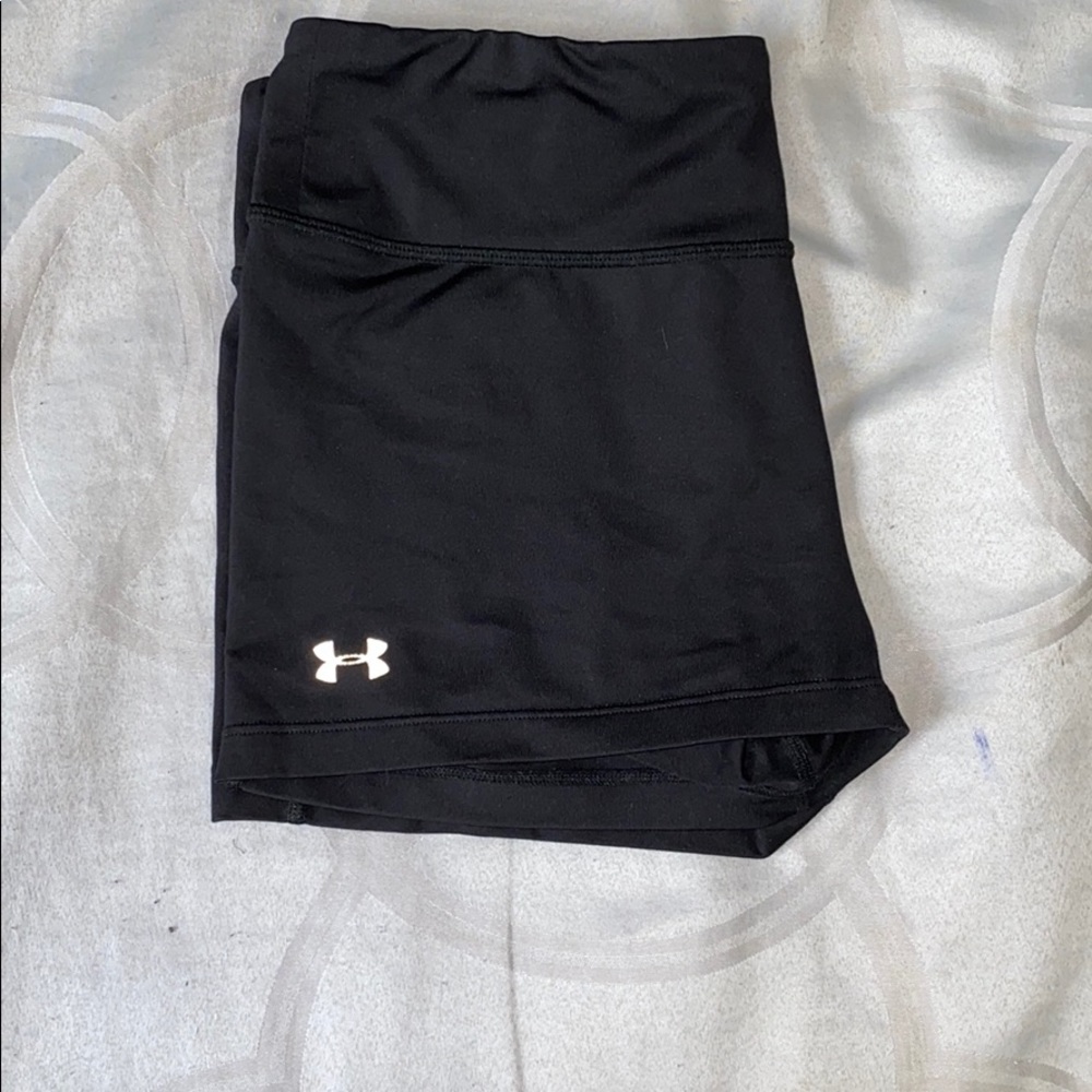 Under armour running spandex.